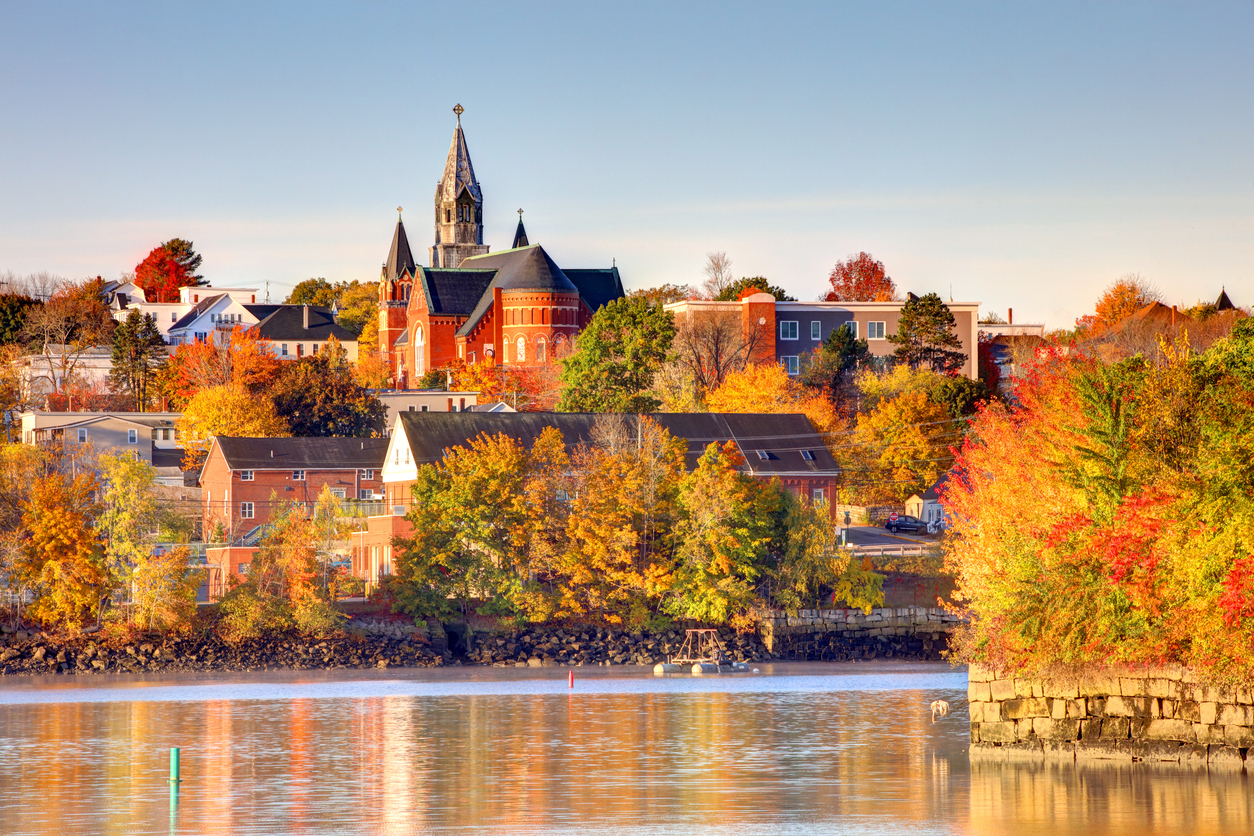 Panoramic Image of Biddeford, ME